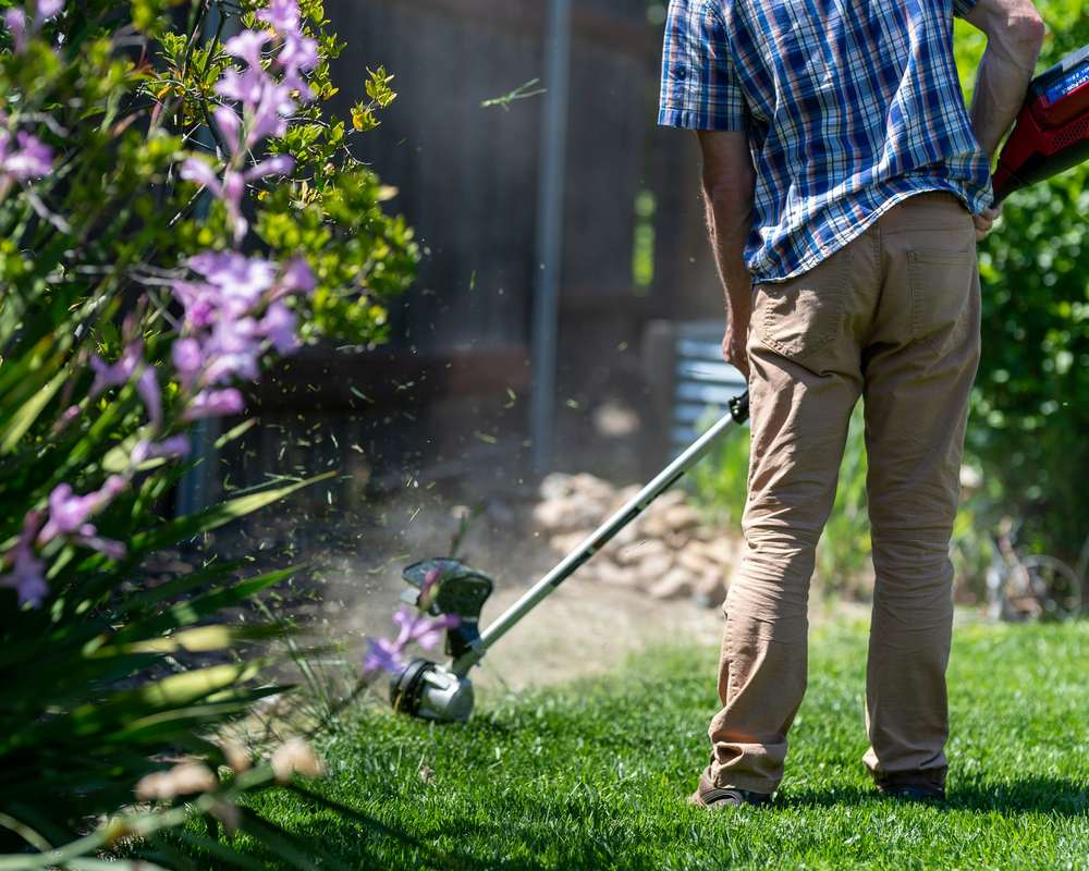 Lawn edging and trimming